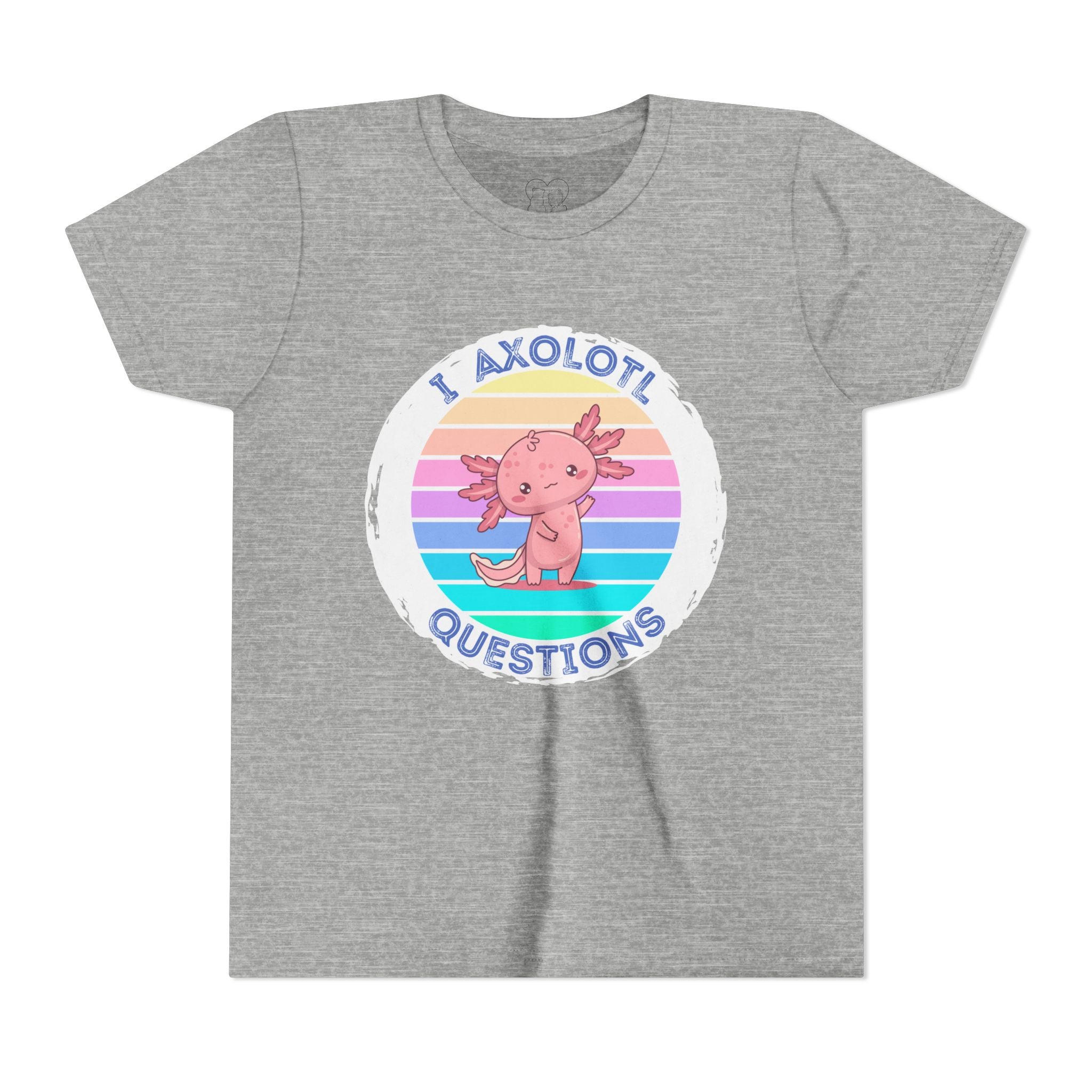 Kids "Axolotl Questions" Short Sleeve Tee