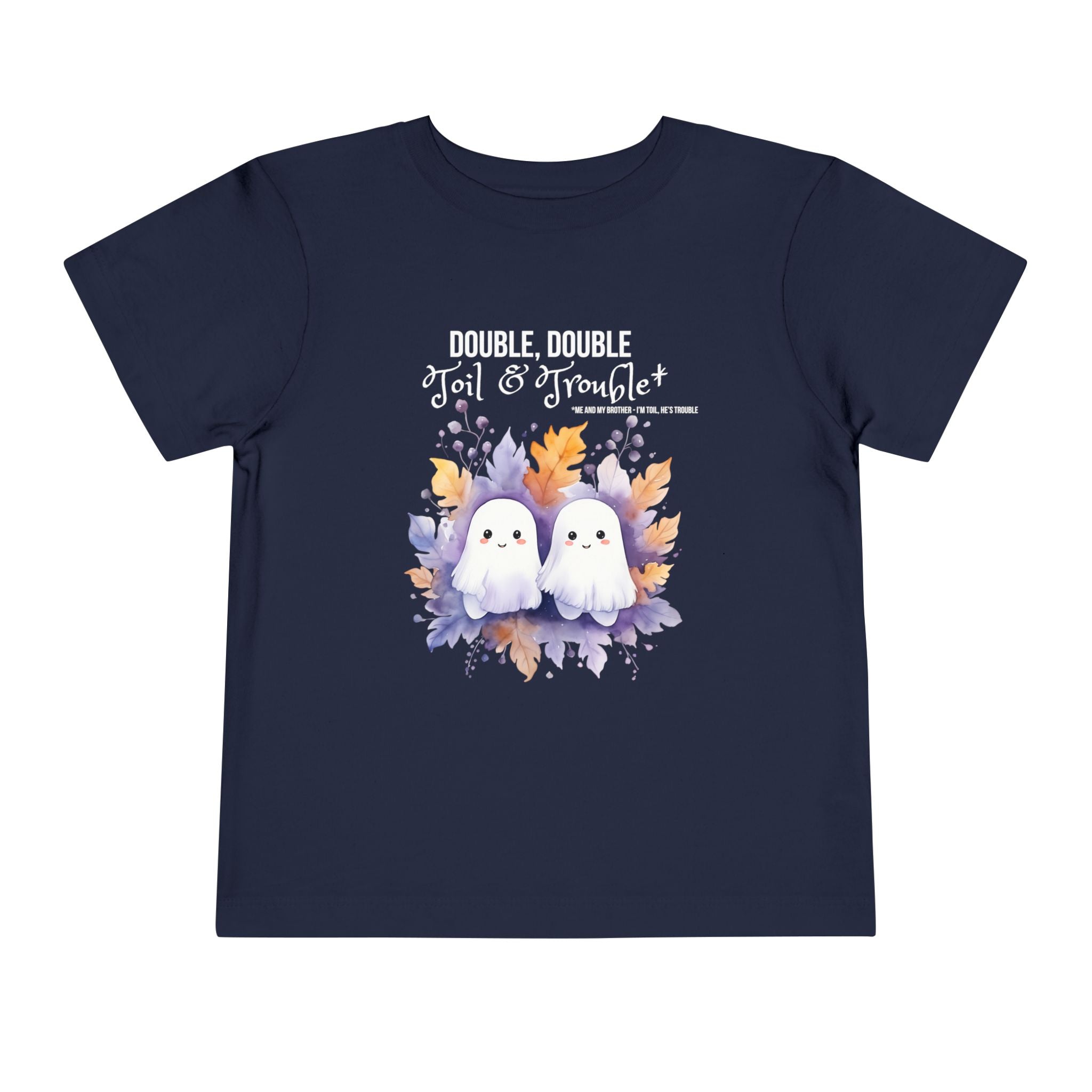 Toddler "Toil & Trouble" Brother Sibling Short Sleeve Tee