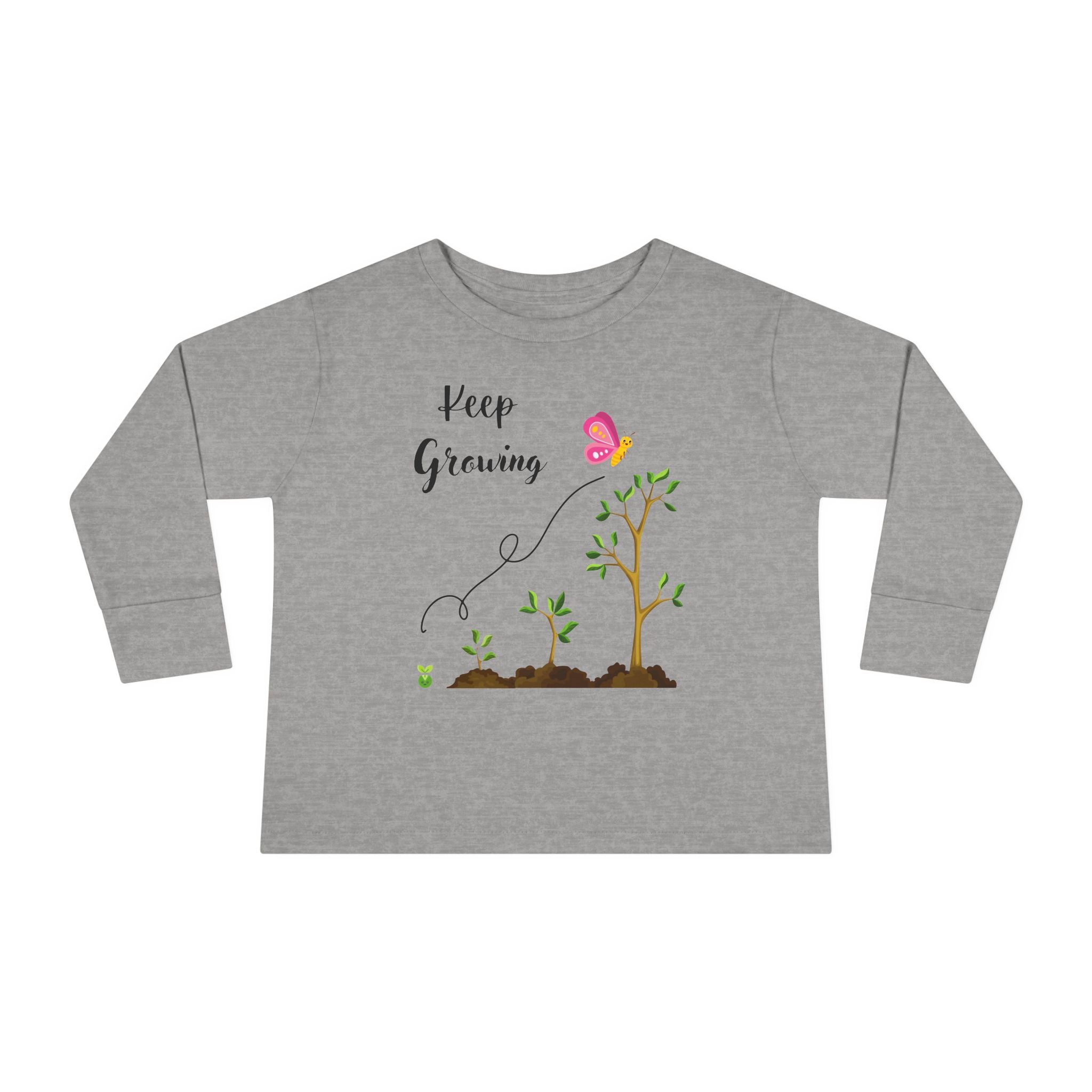 Toddler "Keep Growing" Long Sleeve Tee
