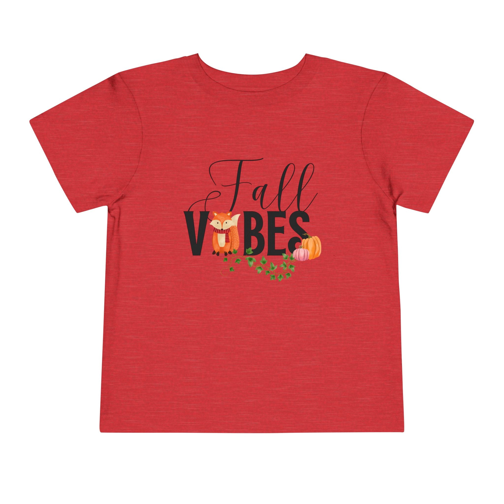Toddler "Fall Vibes" Short Sleeve Tee