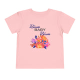 Toddler "Bloom Baby" Spring Floral Short Sleeve Tee