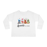 "Sparkle All The Way" Toddler Long Sleeve Shirt