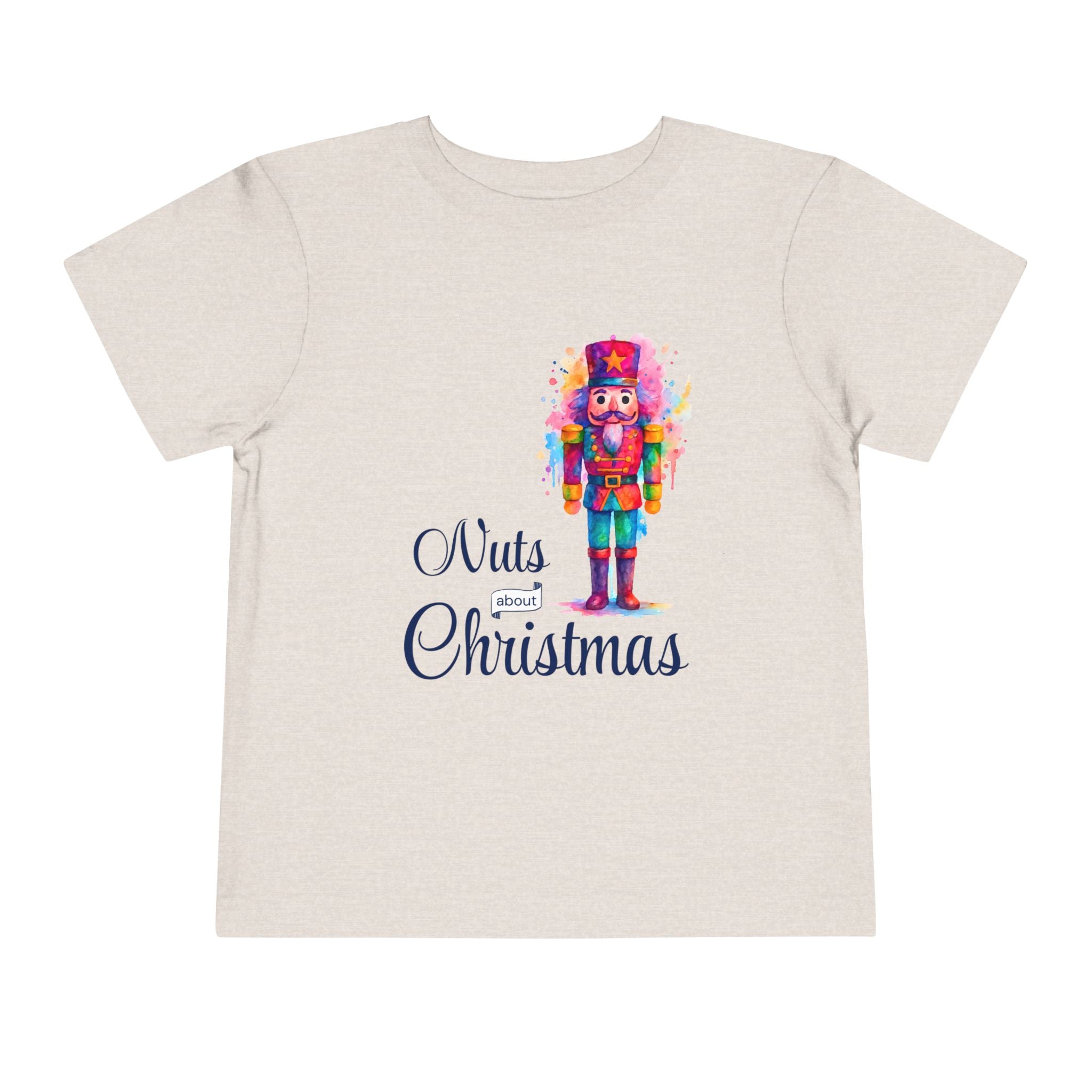"Nuts about Christmas" Toddler Short Sleeve Tee