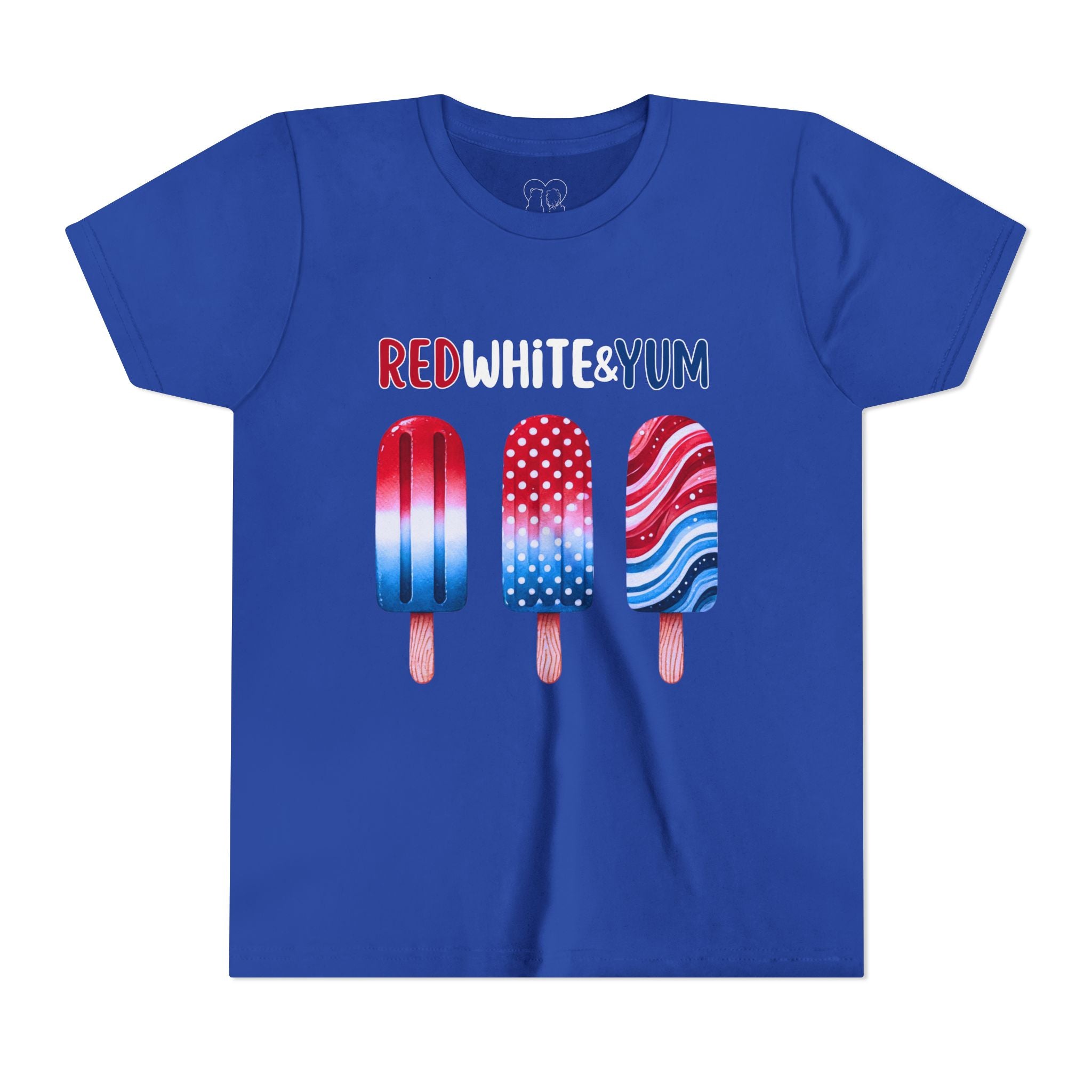 Kids "Red White & Yum" Short Sleeve Tee