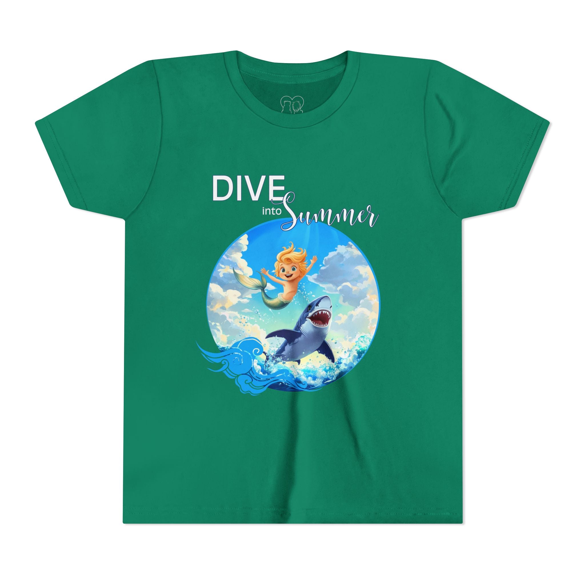 Kids "Dive Merboy" Short Sleeve Tee