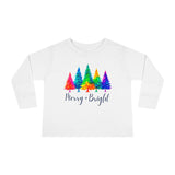 Sassy "Merry + Bright" Toddler Long Sleeve Shirt
