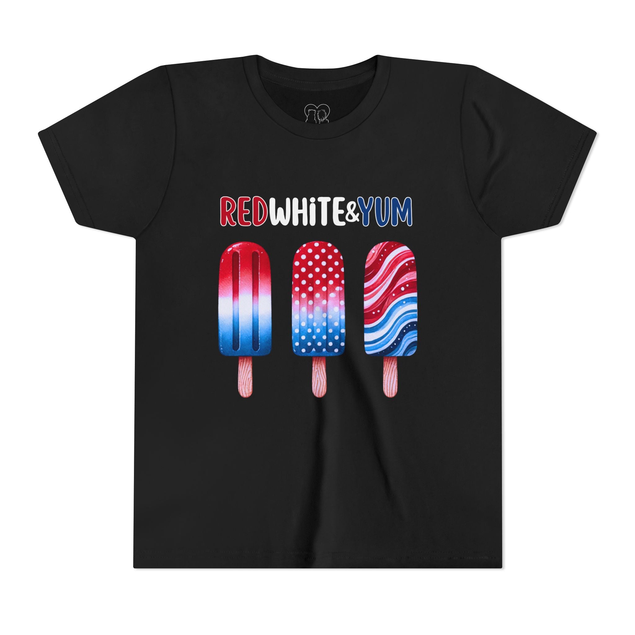 Kids "Red White & Yum" Short Sleeve Tee