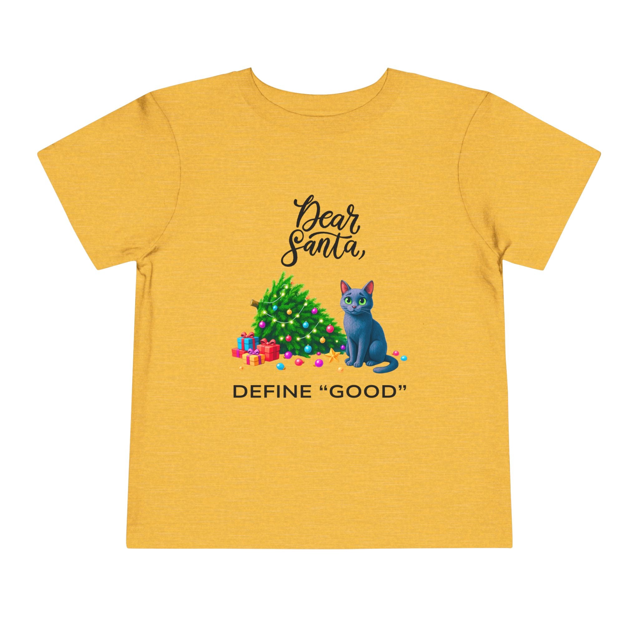 "Dear Santa" Toddler Short Sleeve Tee