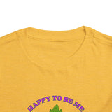 Toddler "Happy To Be Me" Short Sleeve Tee