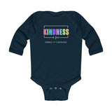 Baby "Sprinkle Kindness" Long Sleeve Bodysuit