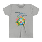 Kids "The Earth Laughs in Flowers" Unisex Short Sleeve Tee
