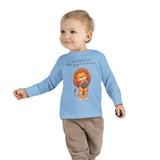 Toddler "Flowers are Happiness" LEO Long Sleeve Tee