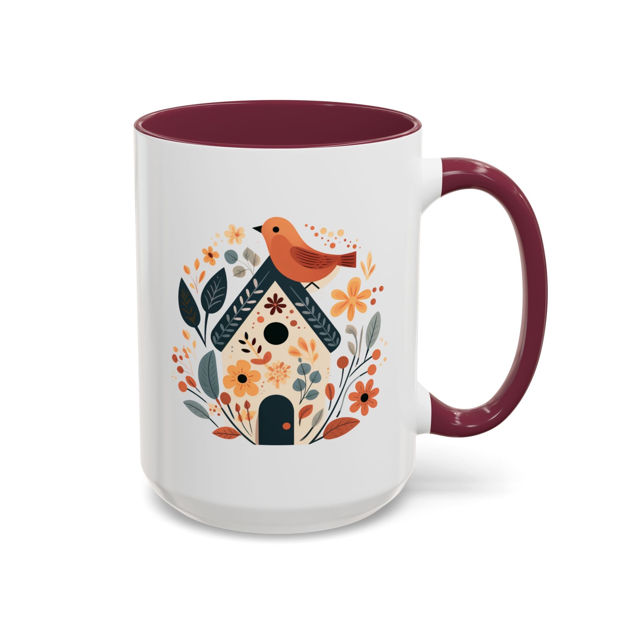 Nordic Birdhouse 15 oz. Large Mug