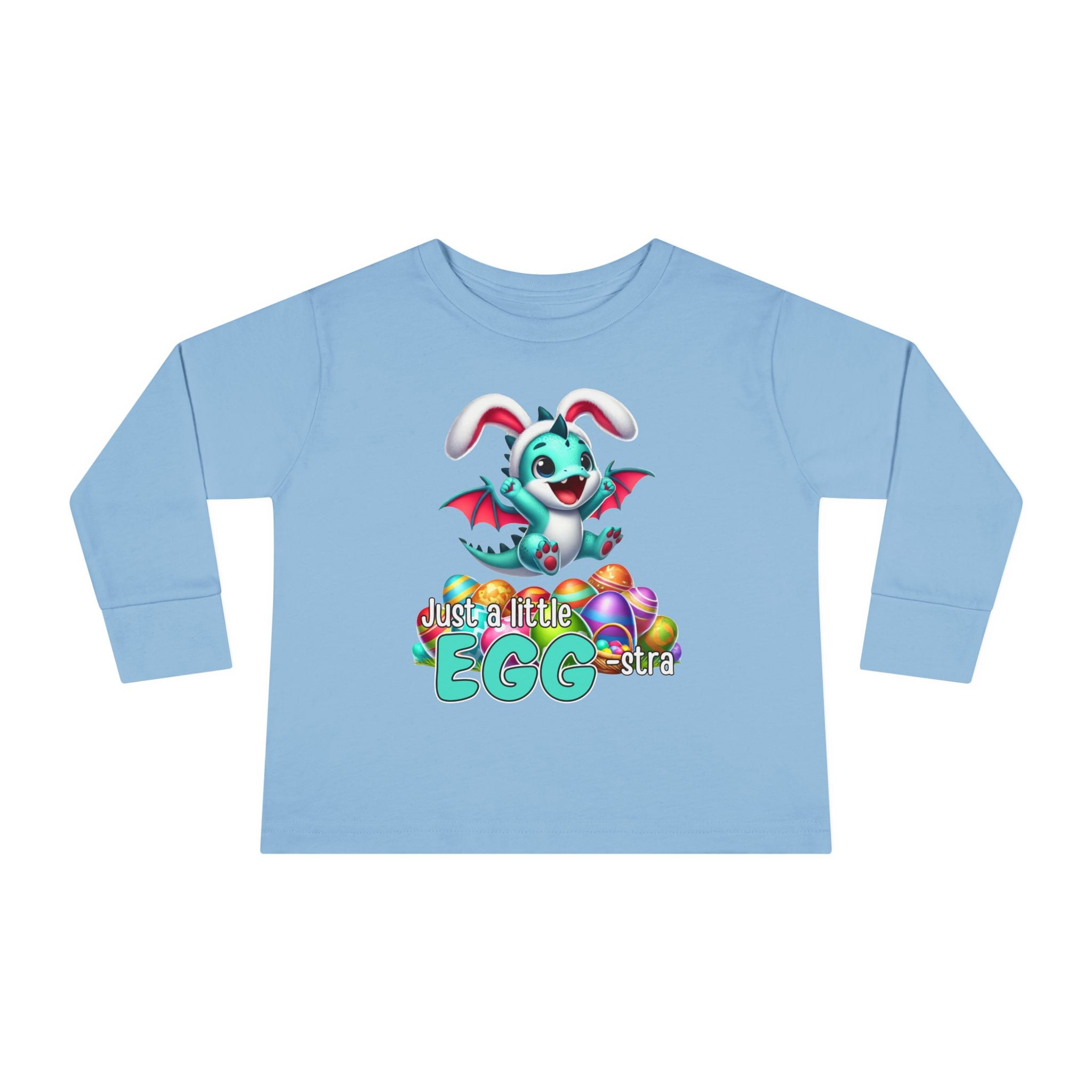 Toddler "Egg-stra" Long Sleeve Tee