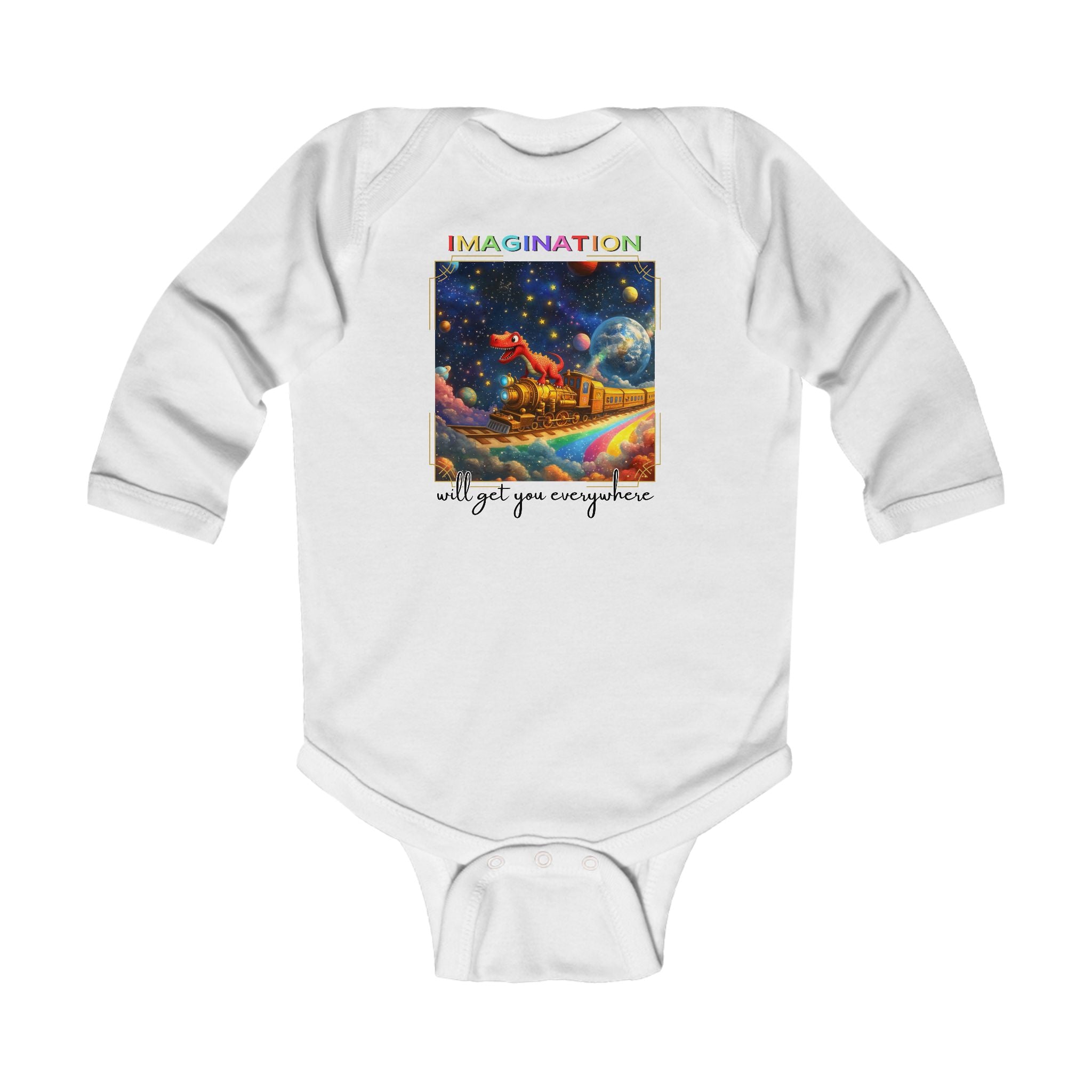 Baby "Imagination" Long Sleeve Bodysuit
