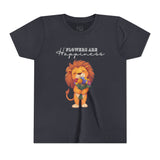Kids "Flowers are Happiness" LEO Short Sleeve Tee