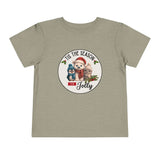 "Tis The Season to be Jolly" Toddler Short Sleeve Tee