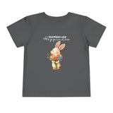 Toddler "Flowers are Happiness" VALENTINA Unisex Short Sleeve Tee