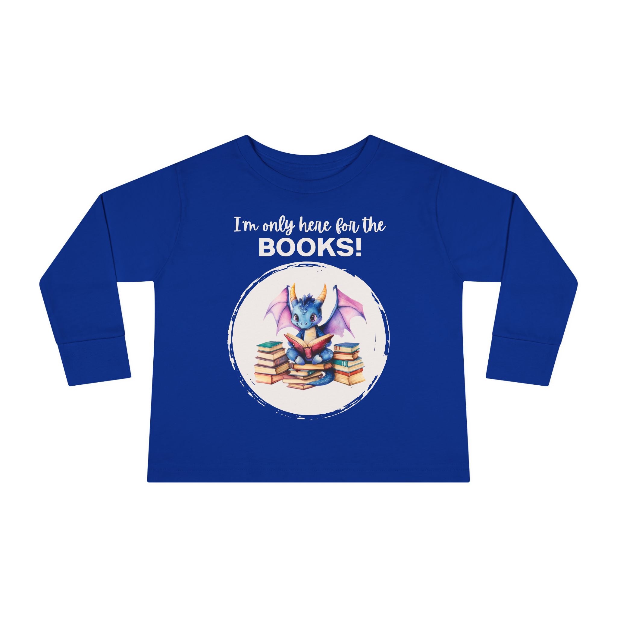 Toddler "Books" Long Sleeve Tee