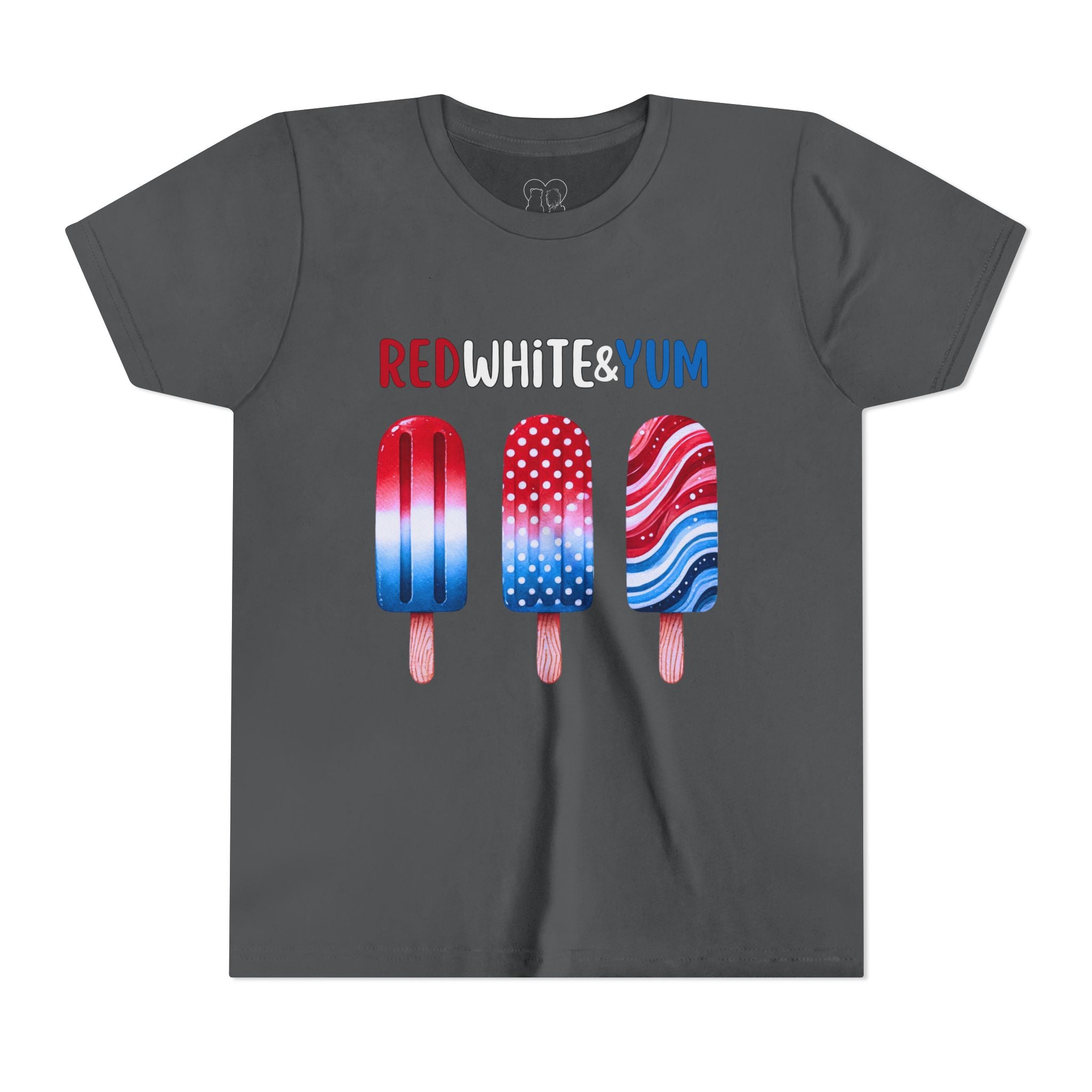 Kids "Red White & Yum" Short Sleeve Tee