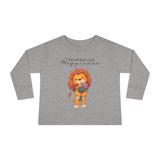Toddler "Flowers are Happiness" LEO Long Sleeve Tee