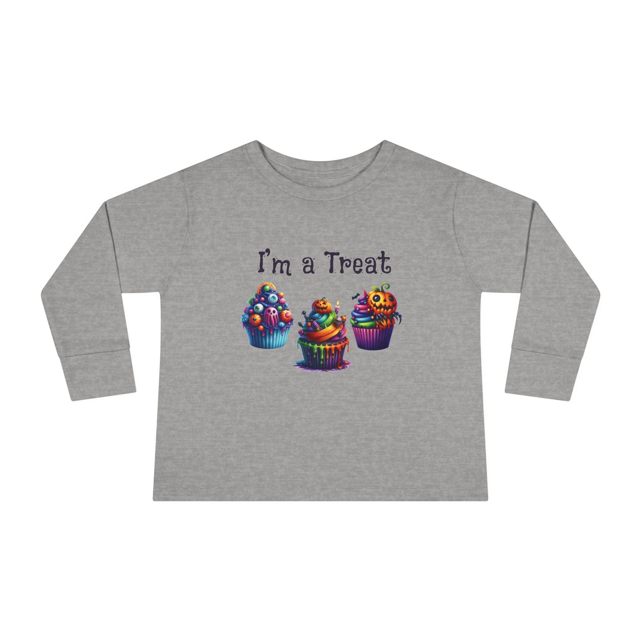 Toddler "I'm a Treat" Halloween Long Sleeve Tee