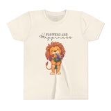Kids "Flowers are Happiness" LEO Short Sleeve Tee