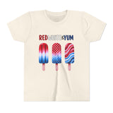 Kids "Red White & Yum" Short Sleeve Tee