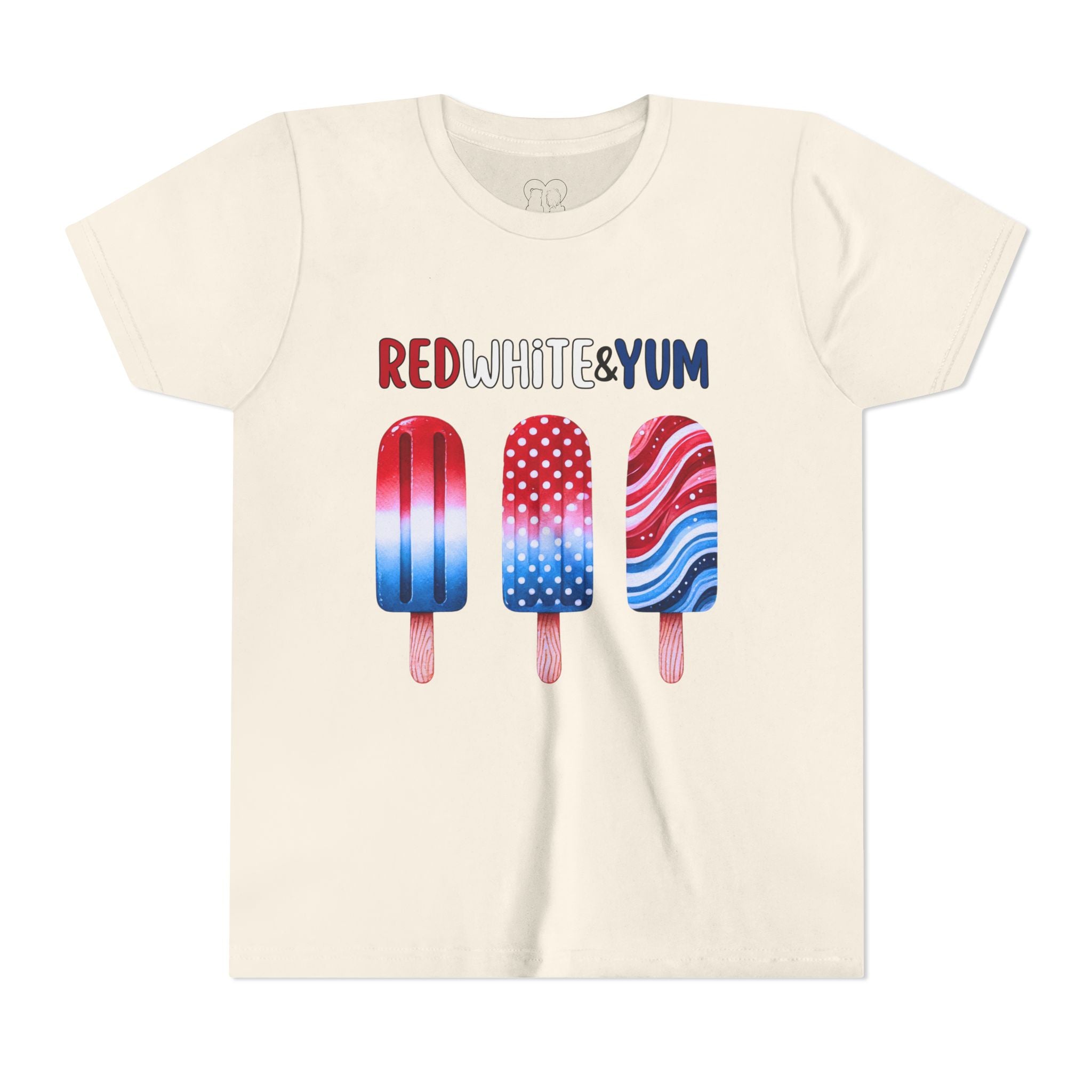 Kids "Red White & Yum" Short Sleeve Tee