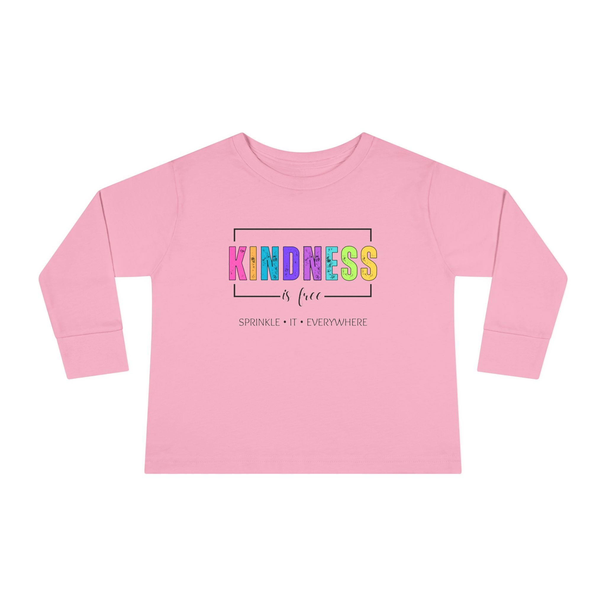 Toddler "Sprinkle Kindness" Long Sleeve Tee
