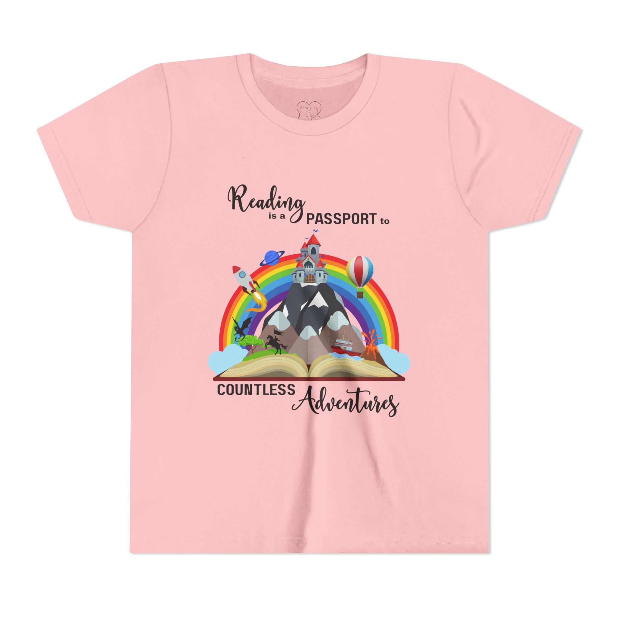 Kids "Reading" Short Sleeve Tee