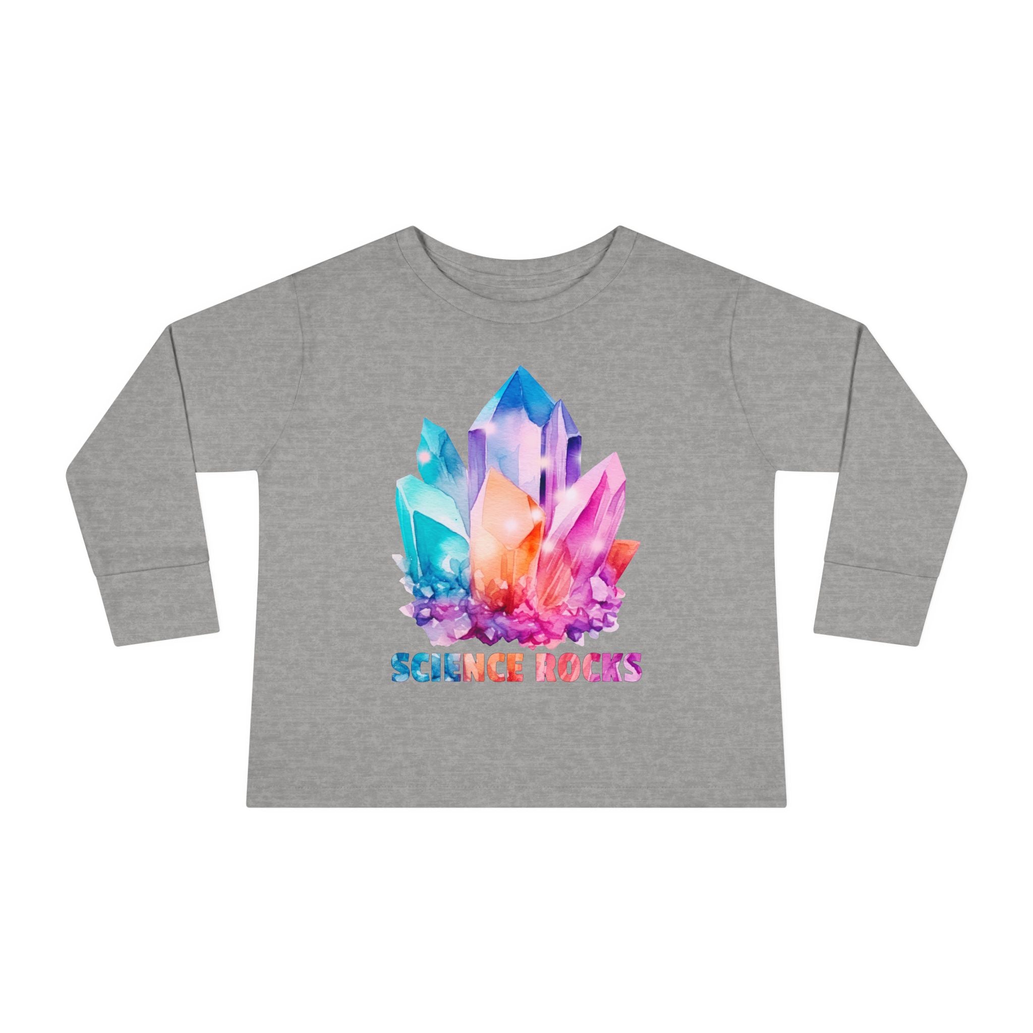 Toddler "Science Rocks" Long Sleeve Tee