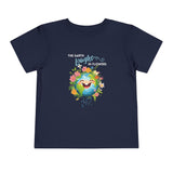 Toddler "The Earth Laughs in Flowers" Unisex Short Sleeve Tee