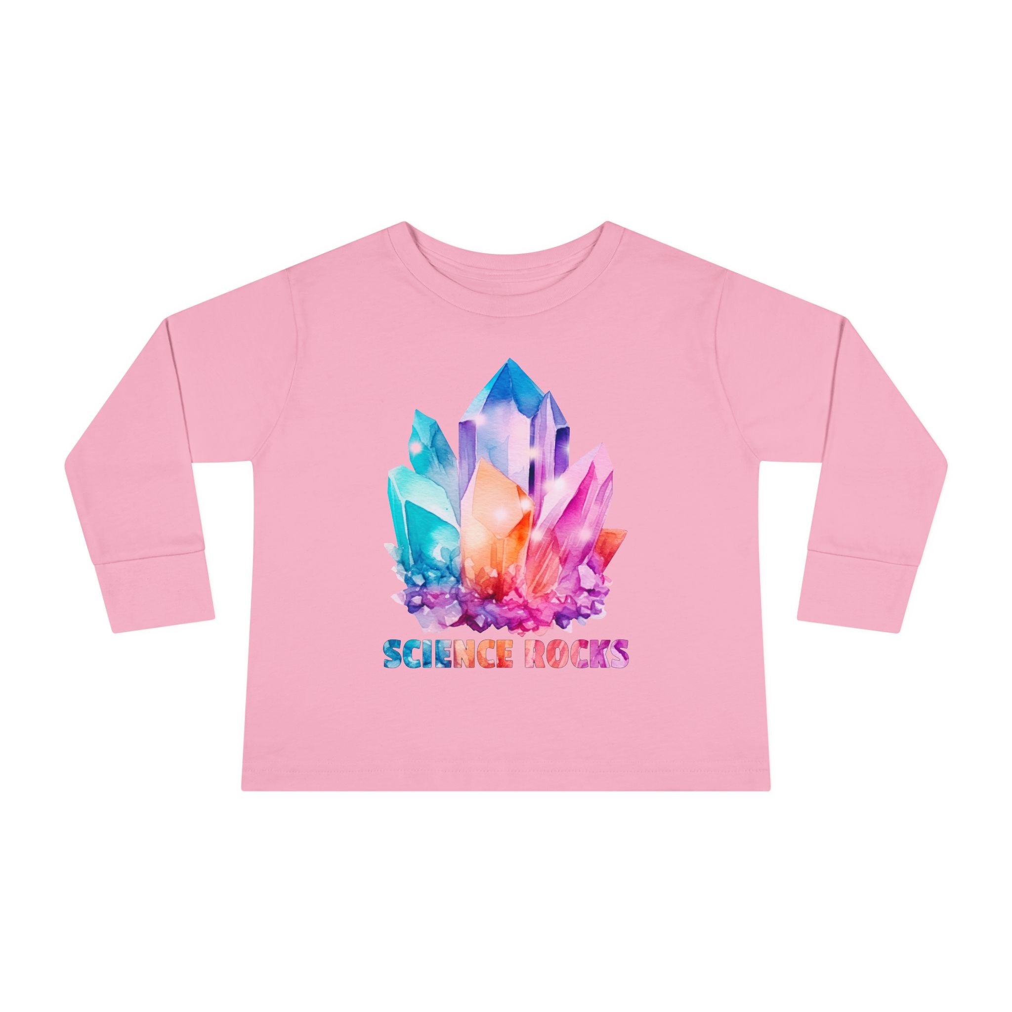 Toddler "Science Rocks" Long Sleeve Tee