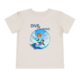 Toddler Mermaid "Dive into Summer" Short Sleeve Tee