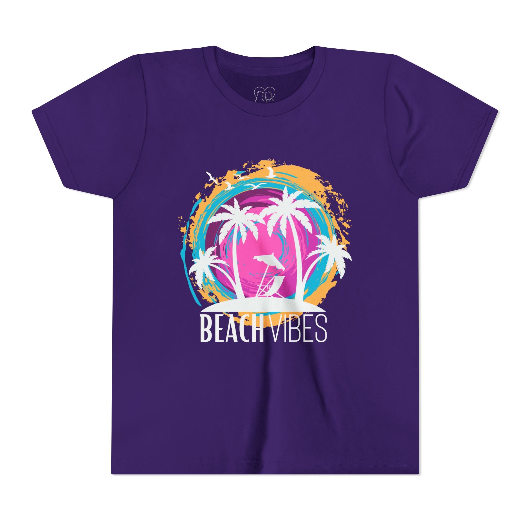Kids "Beach Vibes" Short Sleeve Tee