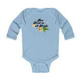 Baby "Bee Kind" Long Sleeve Bodysuit