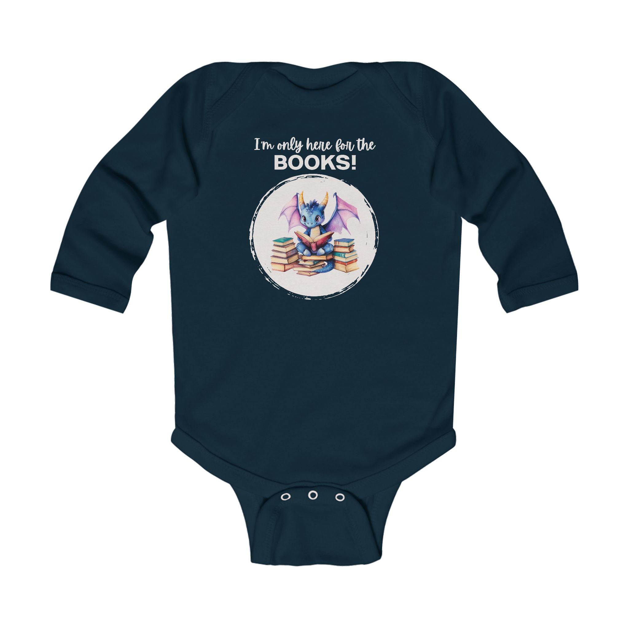 Baby "Books" Long Sleeve Bodysuit