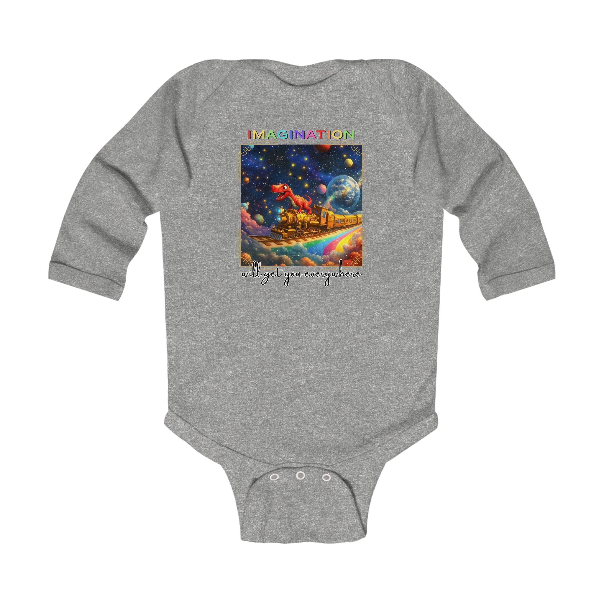 Baby "Imagination" Long Sleeve Bodysuit