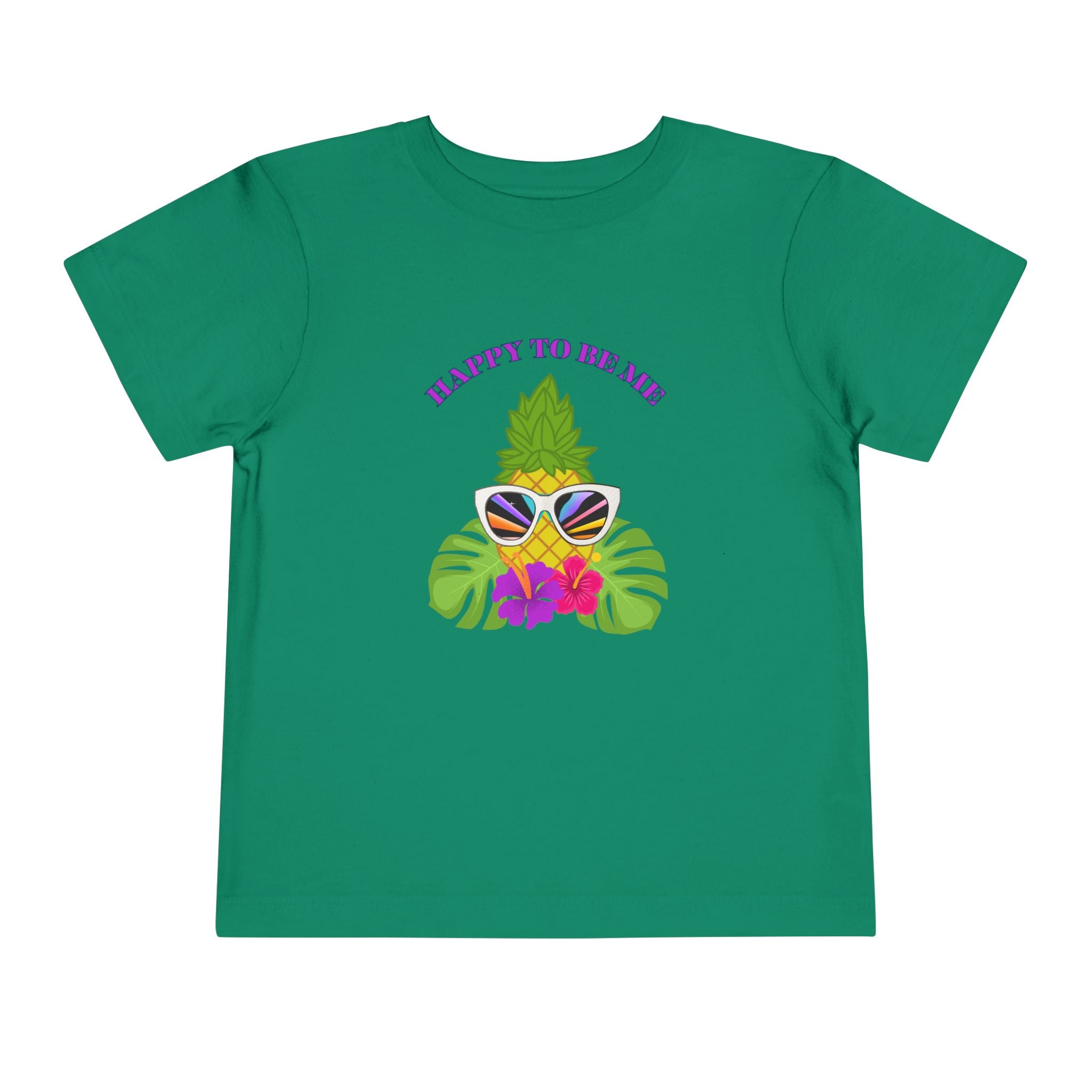 Toddler "Happy To Be Me" Short Sleeve Tee