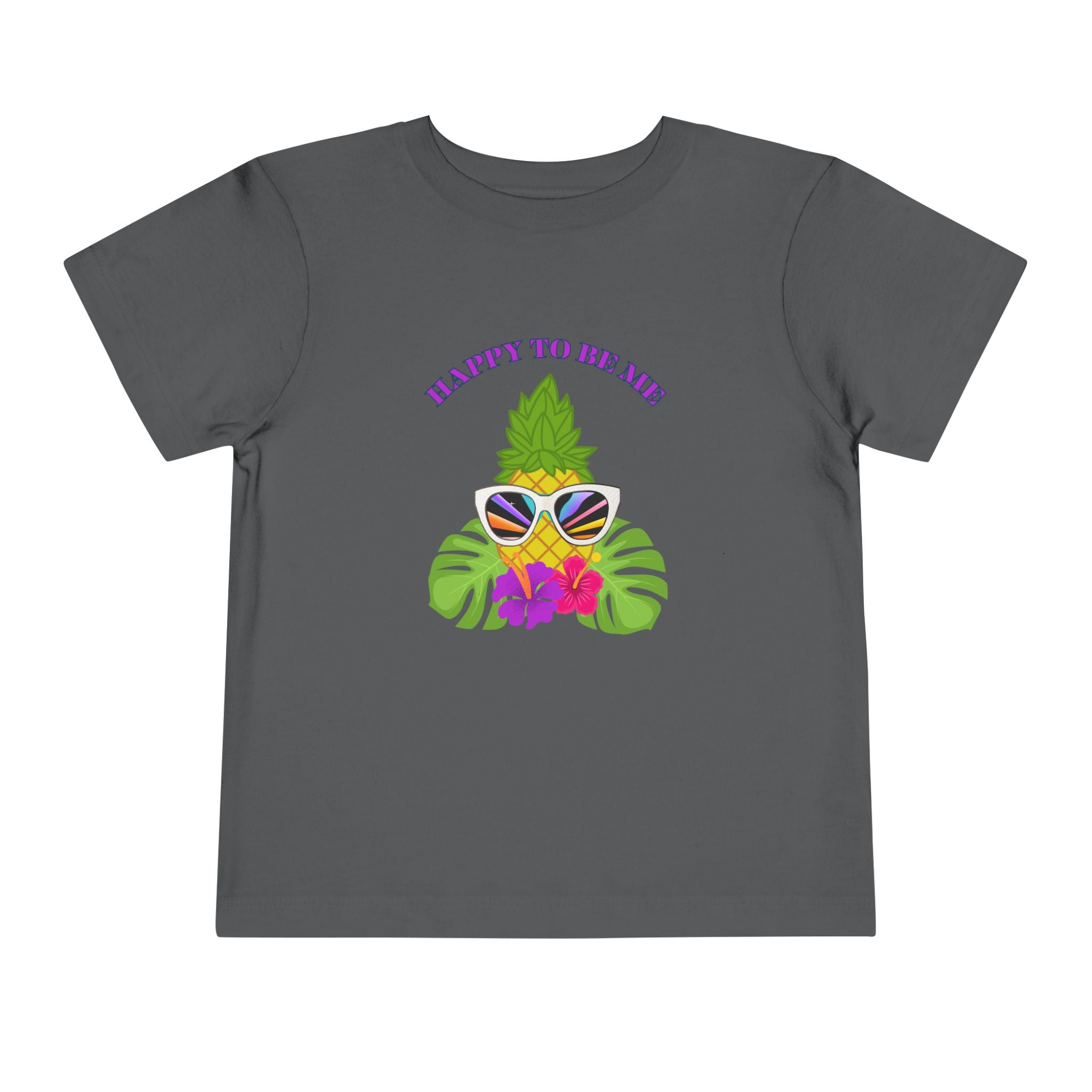 Toddler "Happy To Be Me" Short Sleeve Tee