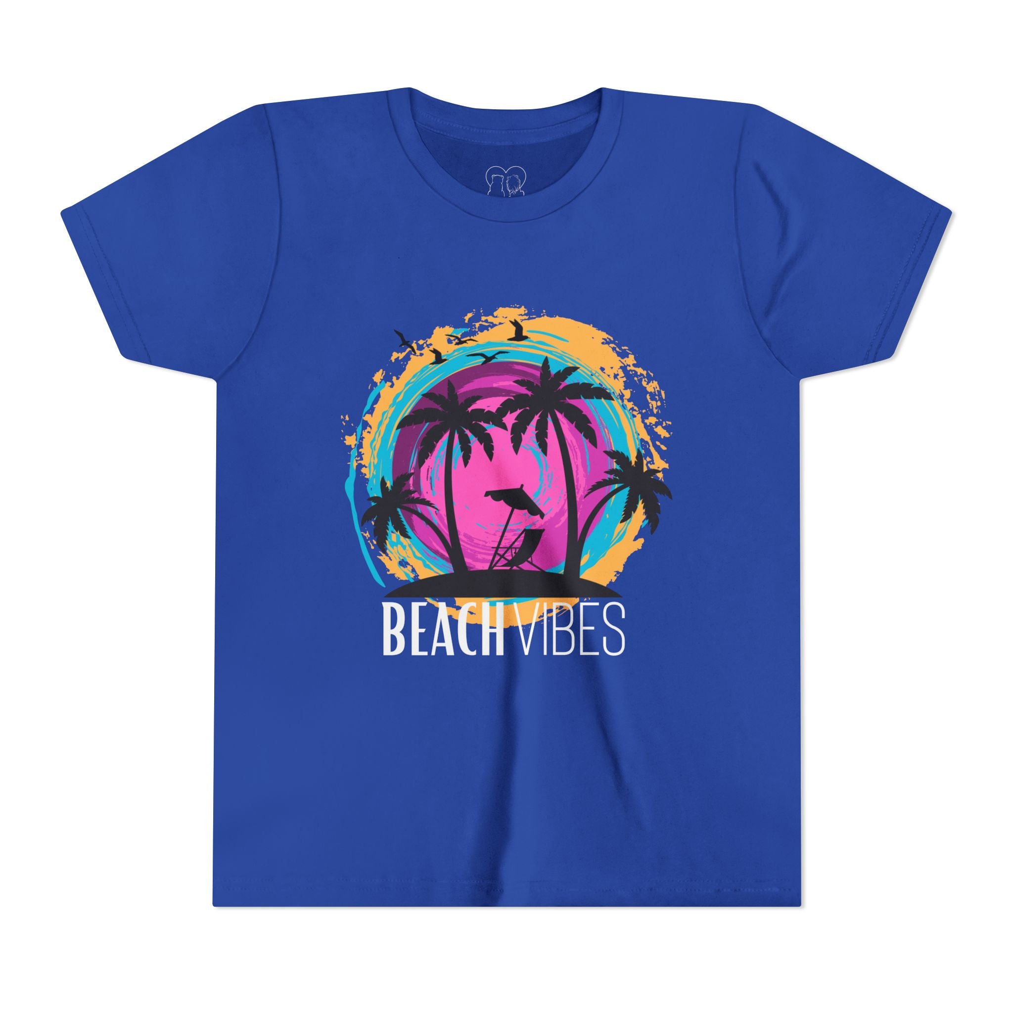 Kids "Beach Vibes" Short Sleeve Tee