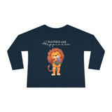 Toddler "Flowers are Happiness" LEO Long Sleeve Tee