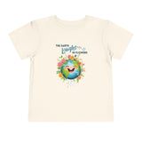 Toddler "The Earth Laughs in Flowers" Unisex Short Sleeve Tee