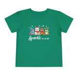 "Sparkle all the Way" Toddler Short Sleeve Tee