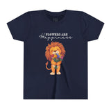 Kids "Flowers are Happiness" LEO Short Sleeve Tee