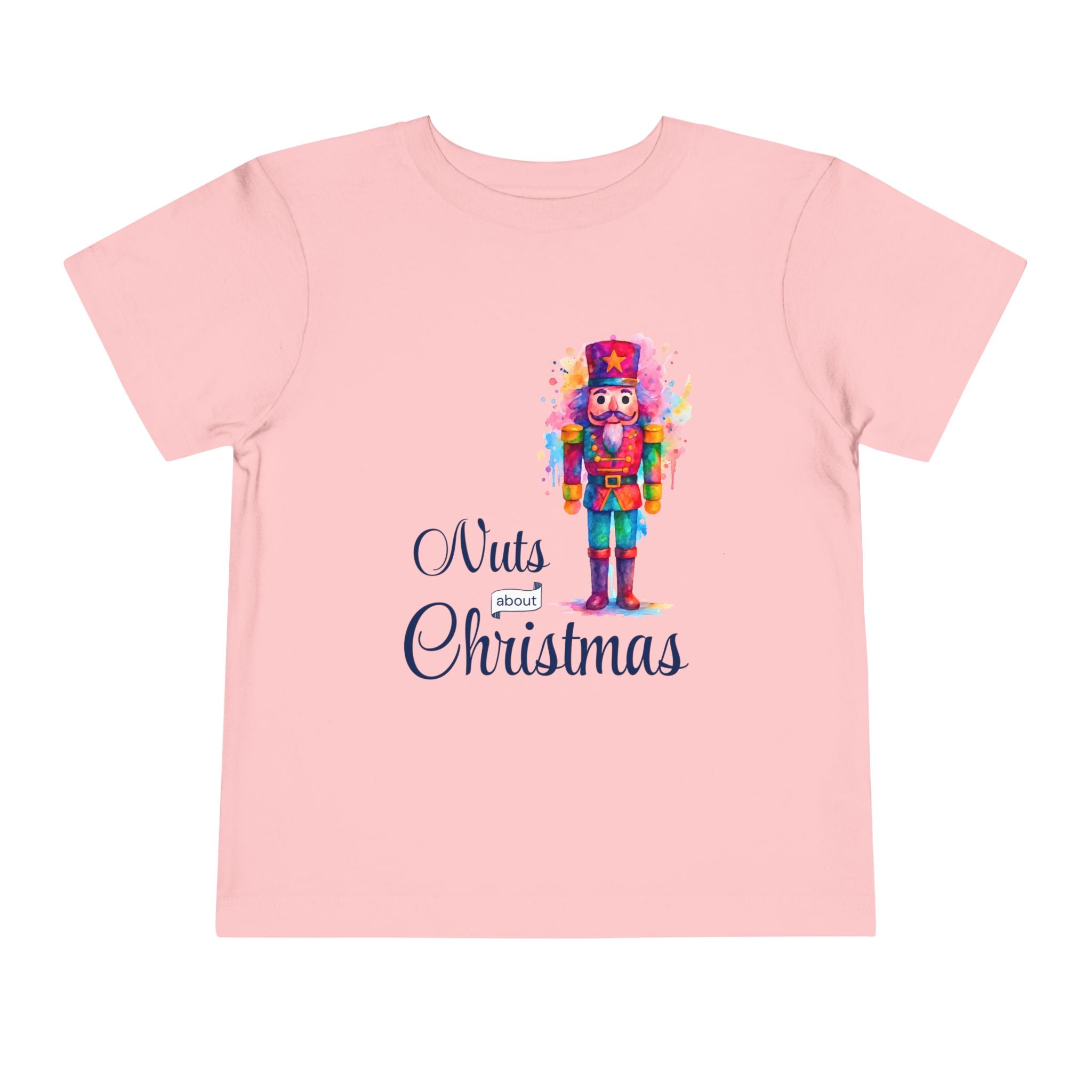 "Nuts about Christmas" Toddler Short Sleeve Tee