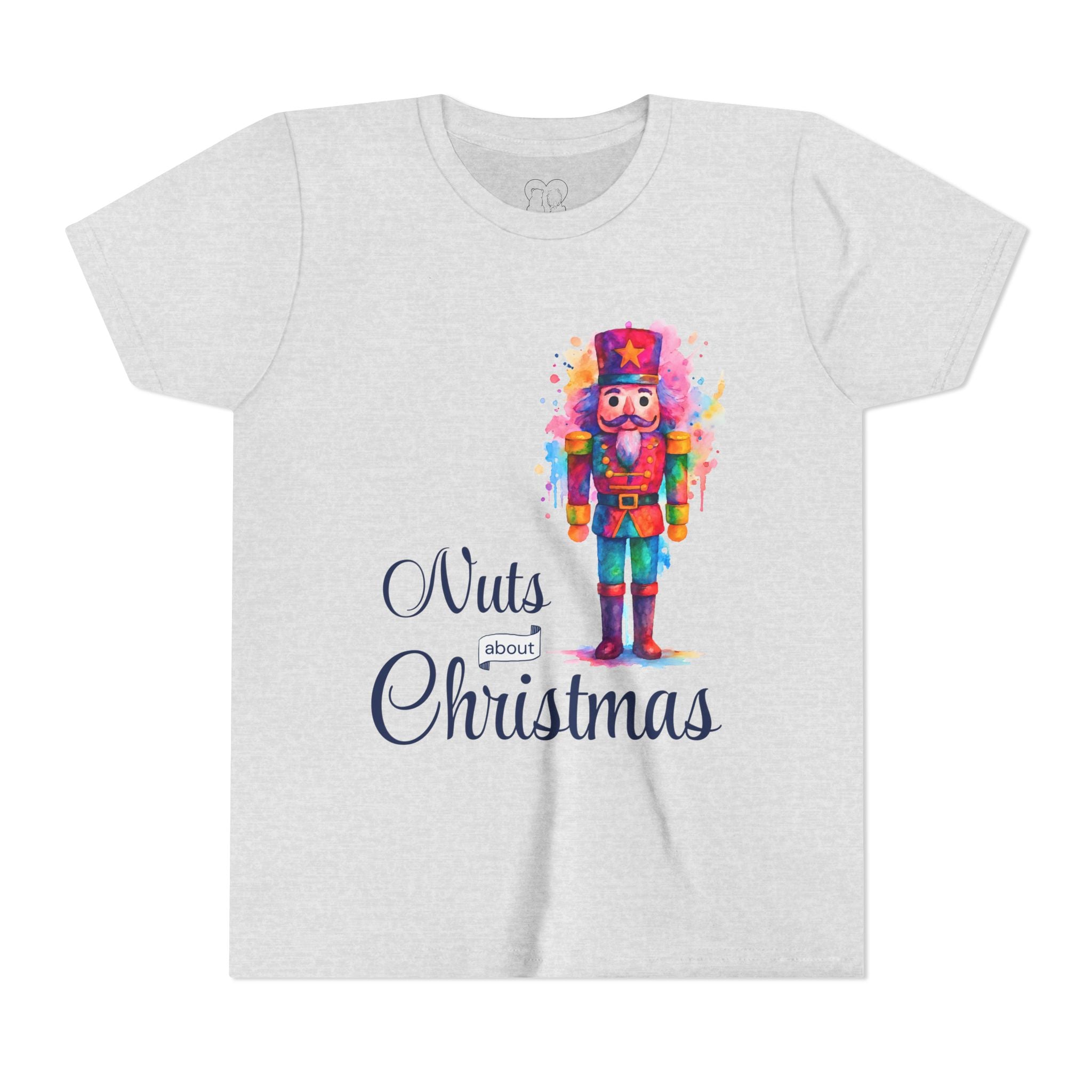 "Nuts about Christmas" Kids Short Sleeve Tee