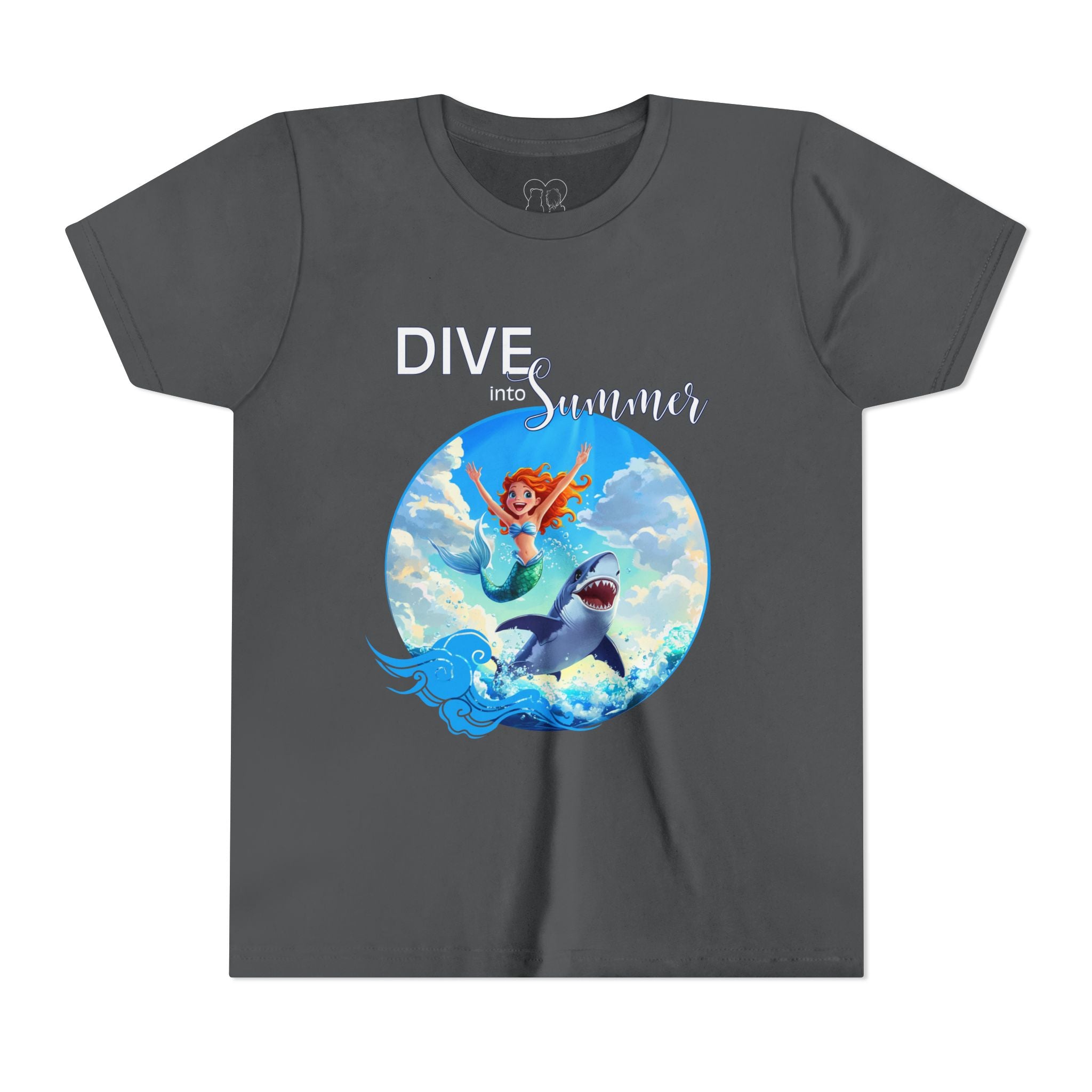 Kids "Mermaid Dive" Short Sleeve Tee