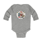 "Tis The Season to be Jolly" Baby Long Sleeve Bodysuit